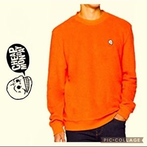 CHEAP MONDAY | SUPER RARE Polar Skull Badge Sweater 😎💎